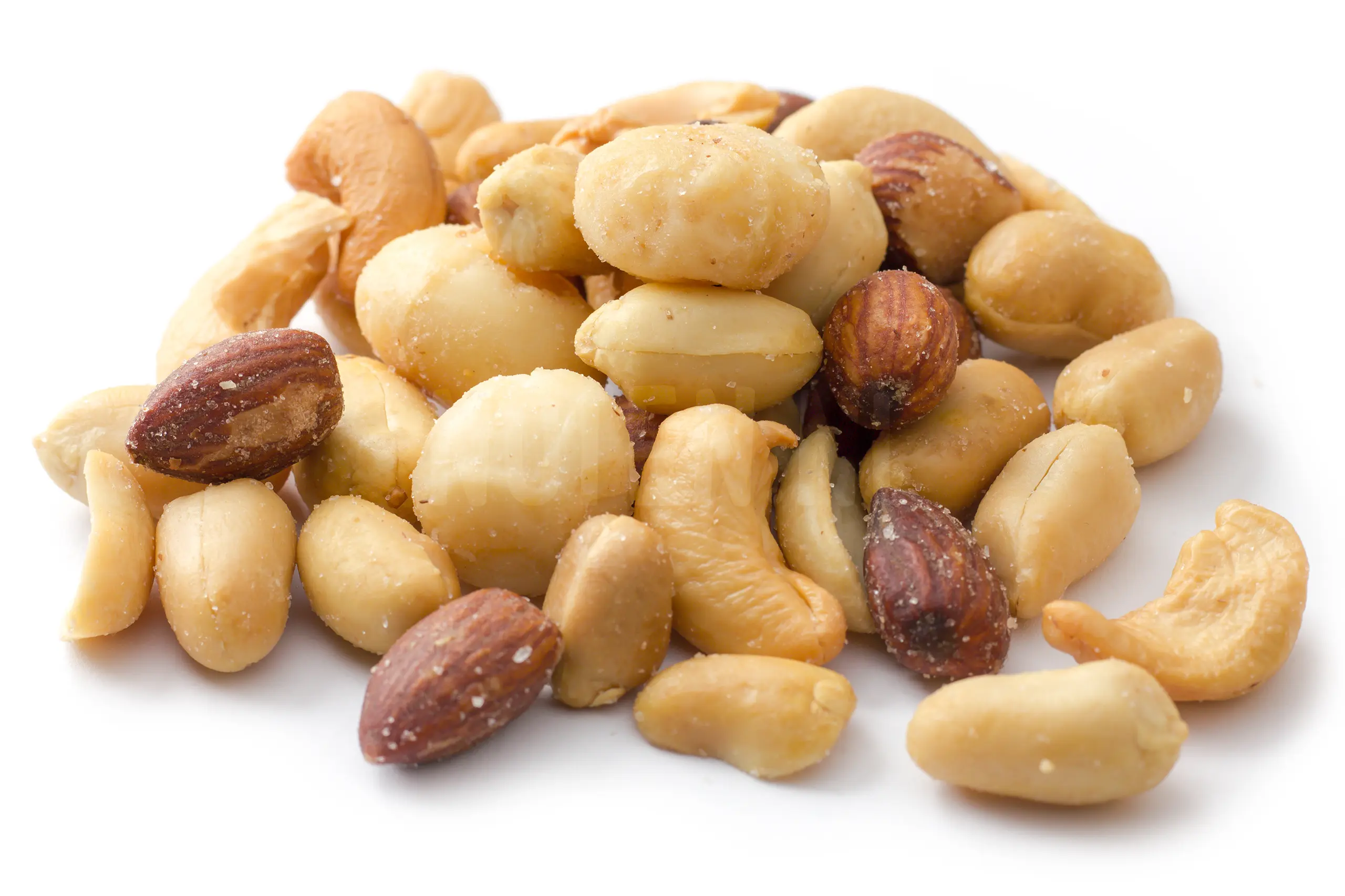 Premium notenmix met rookamandelen, pinda's, macadamia's en meer..