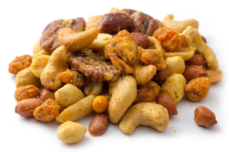 Wedstrijd mix met Katjang Pedis, cashewnoten, vliespinda's en gekruide pecannoten