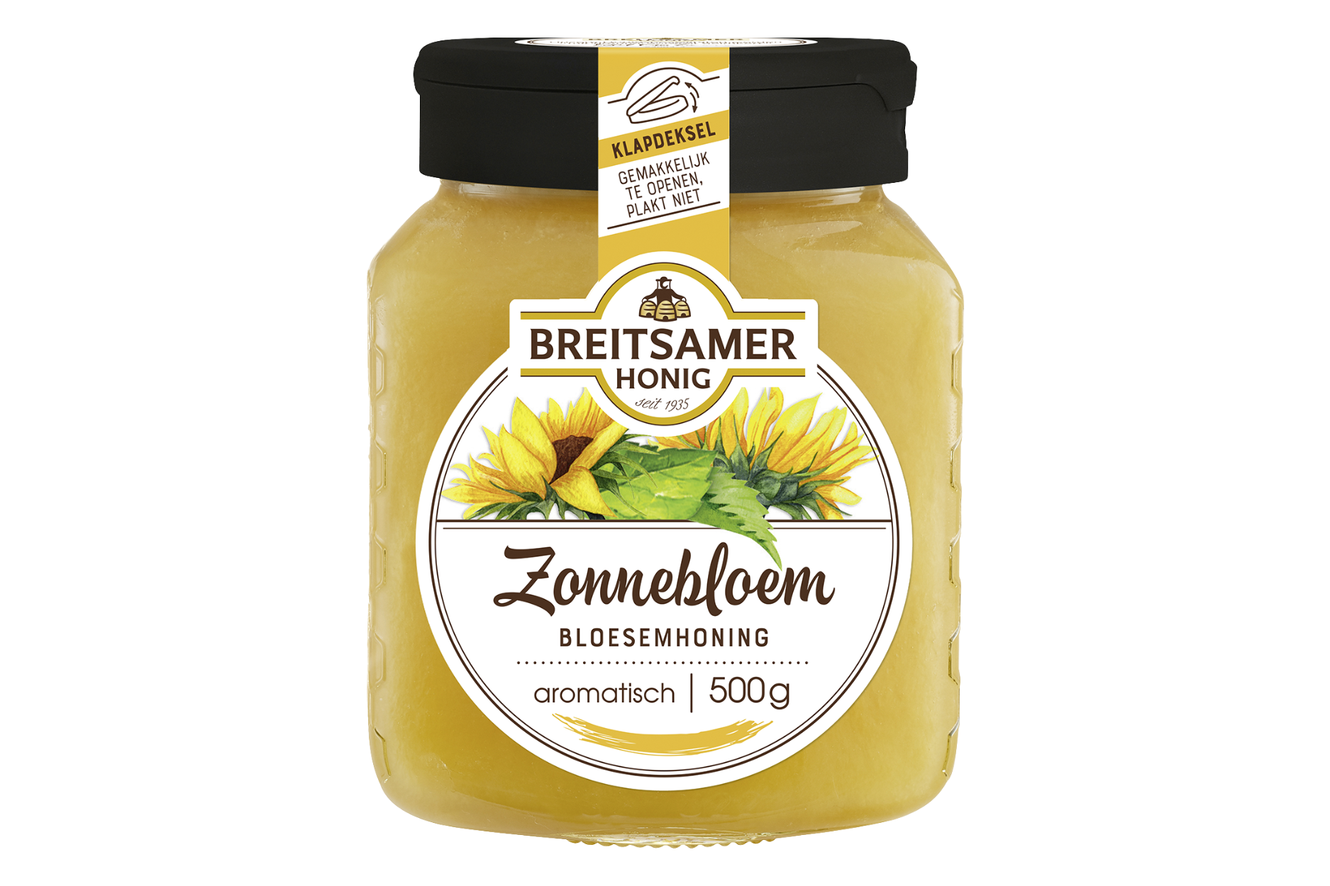 Breitsamer Zonnebloem Bloesemhoning 500g