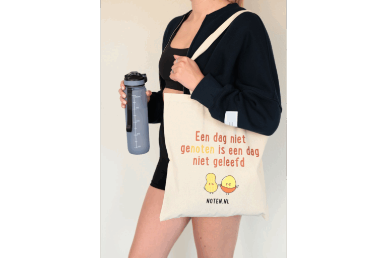 Katoenen tas noten.nl - Afbeelding 2