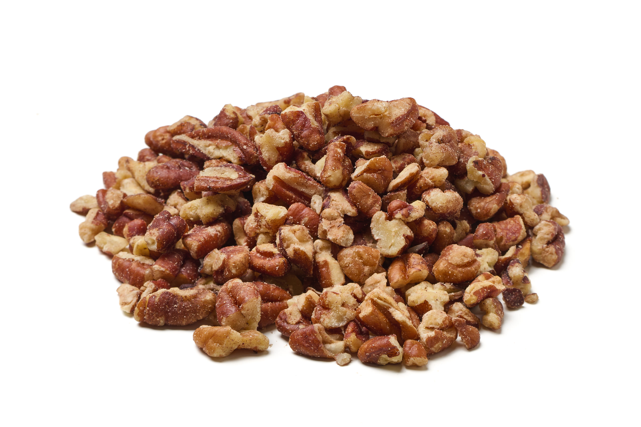 Pecannoten stukjes rauw