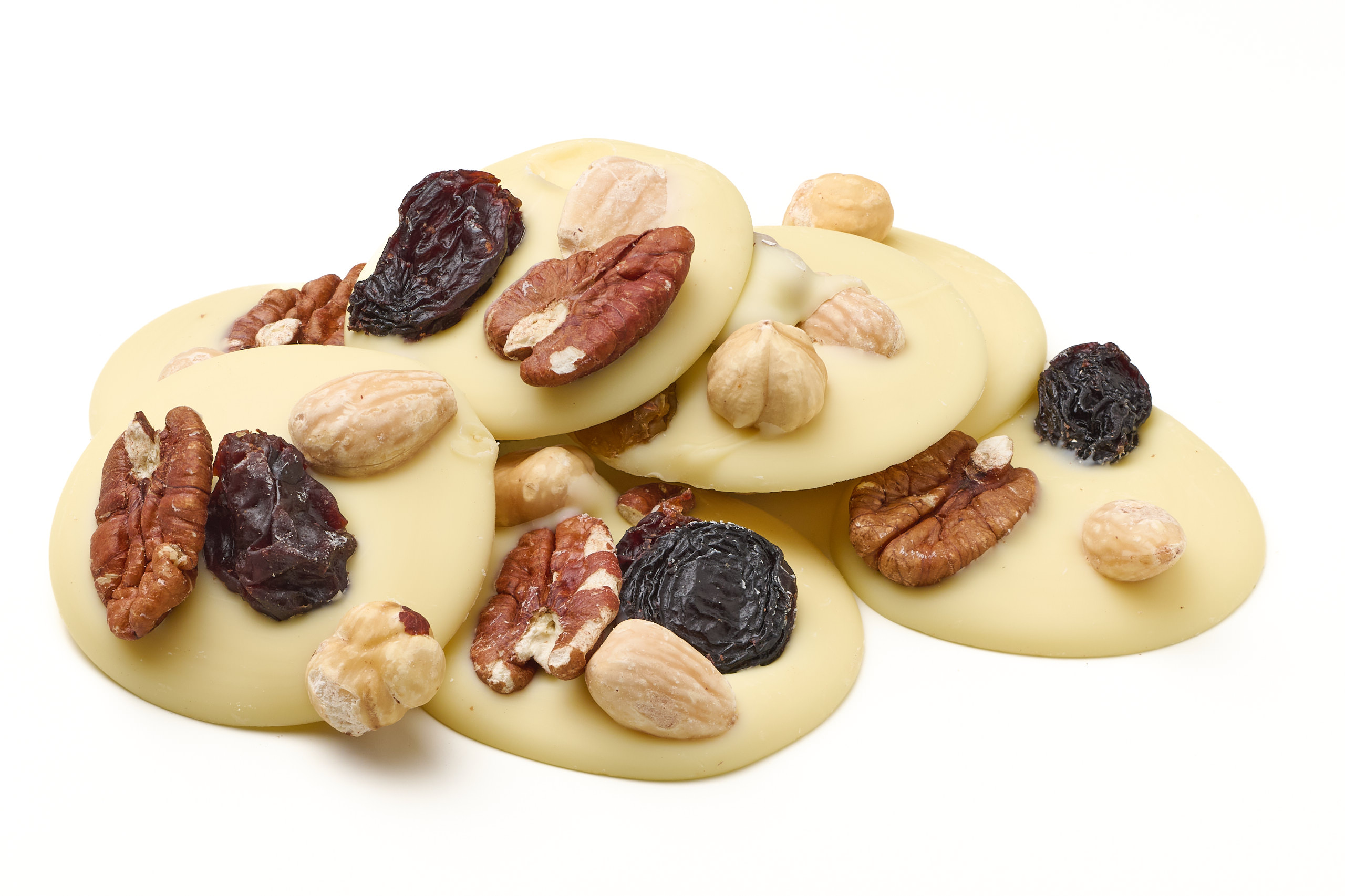 Chocolade flikken wit