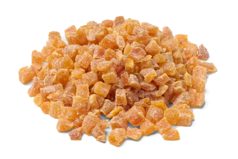 Abrikozen blokjes gezwaveld